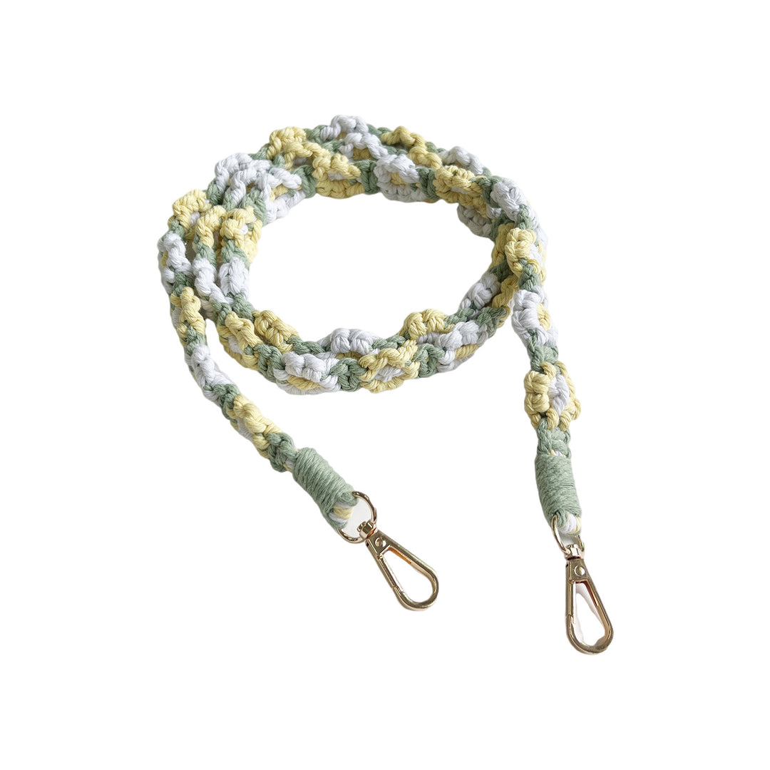 Handcrafted Macrame Pet Leash Bowlift