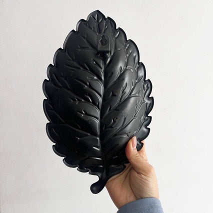 Decorative Leaf Candle Holder Wall Art Bowlift