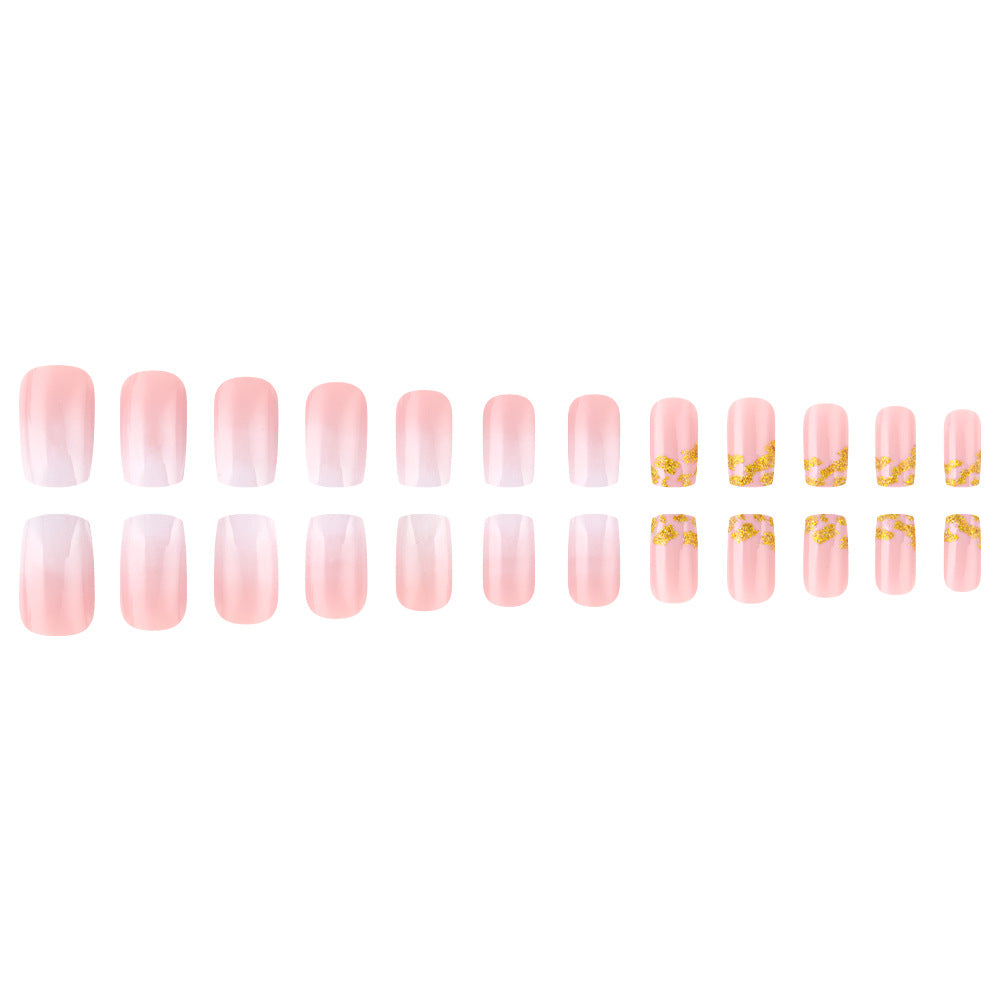 Stylish Fade Ombre Press-On Nail Set Bowlift