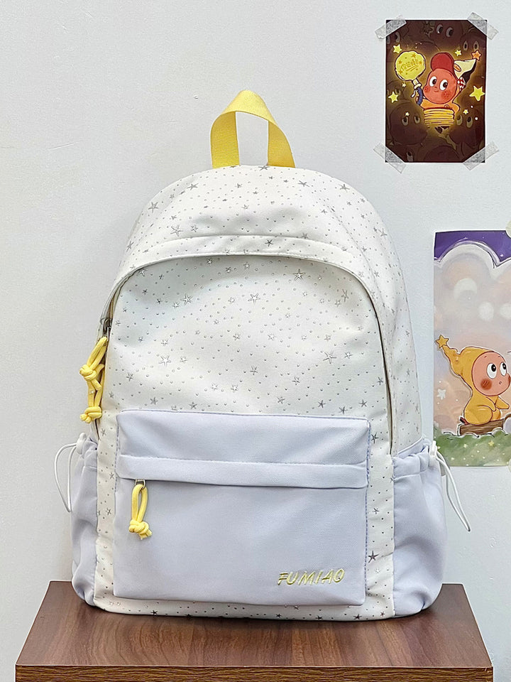 Star-Patterned Casual Daypack