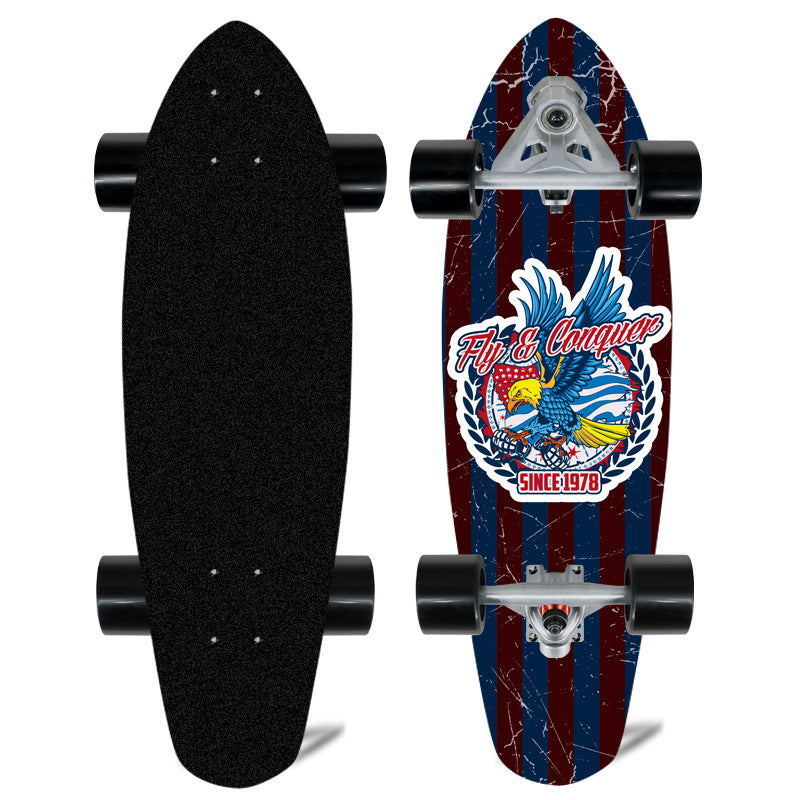 Mini Cruiser Skateboard with Ergonomic Design Bowlift