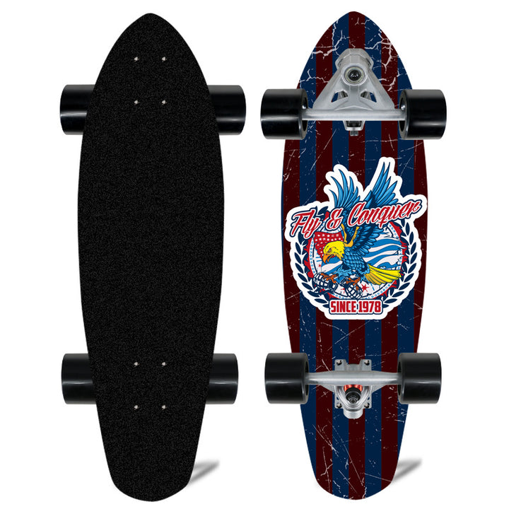 Mini Cruiser Skateboard with Ergonomic Design Bowlift