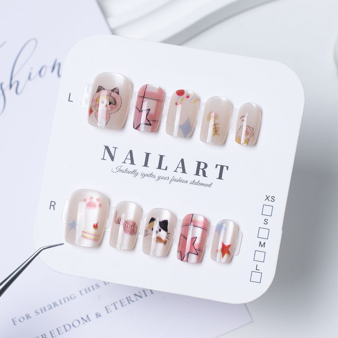 Ombre Art Nails Bowlift