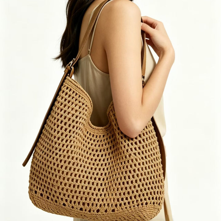 Net bag crossbody bag in Boho style Bowlift
