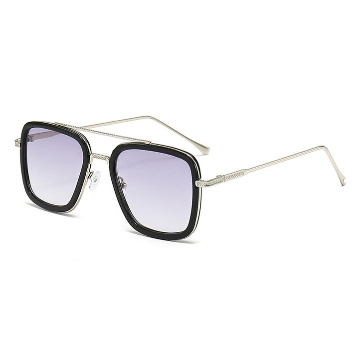 Women's stylish square sunglasses with metallic details Bowlift