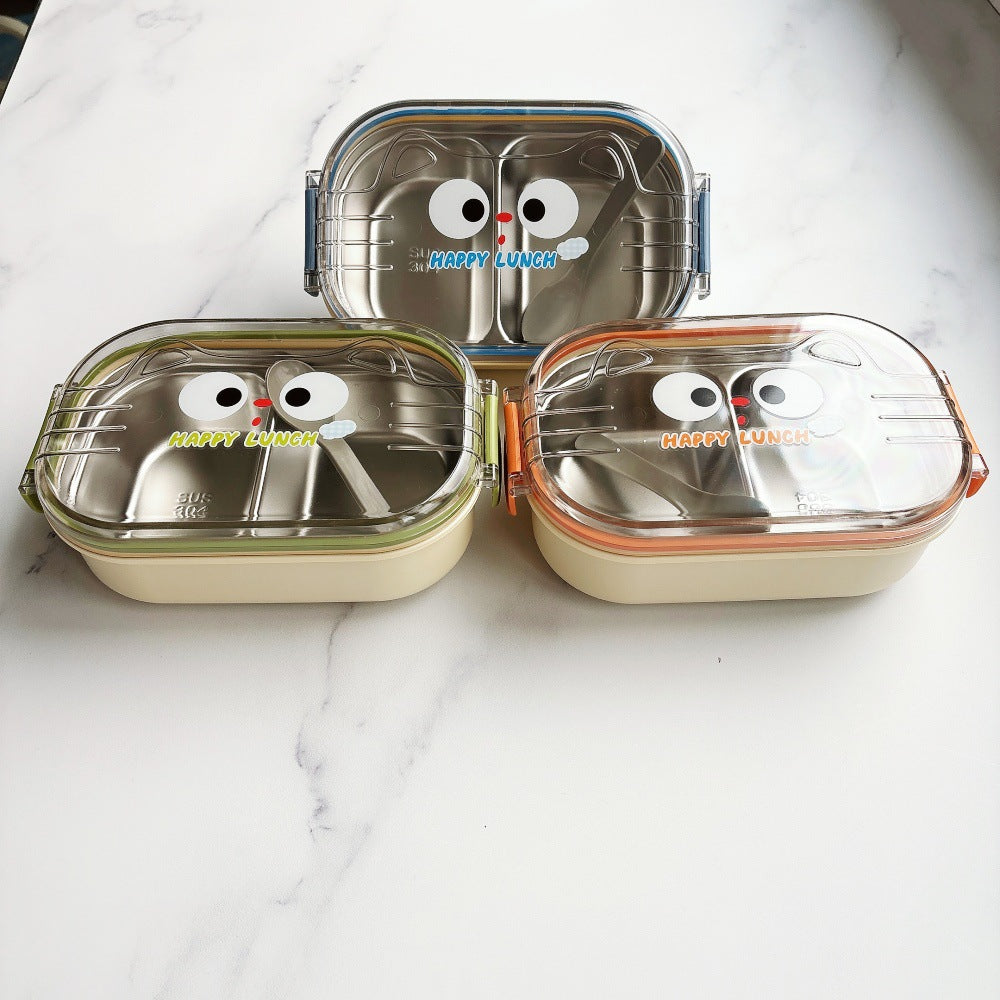 Fun-Themed Multi-Compartment Lunch Box