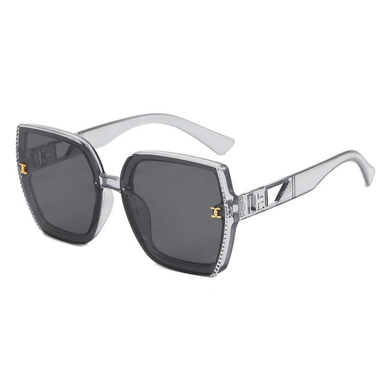 Ladies square sunglasses with high-quality frame and UV protection Bowlift
