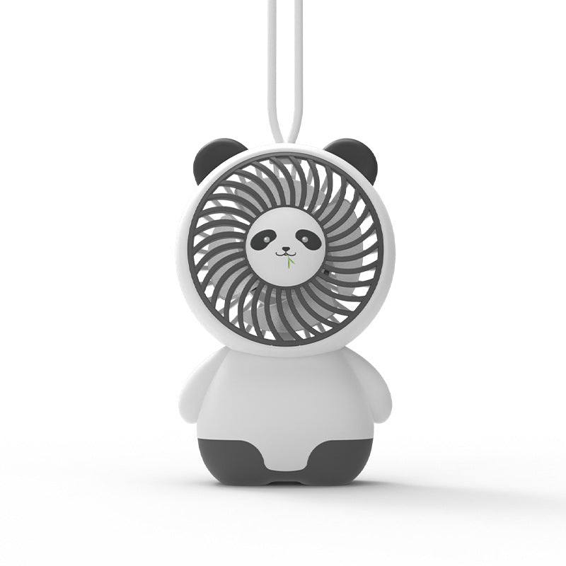 Women's Portable Hand Fan in Cute Panda Design Bowlift