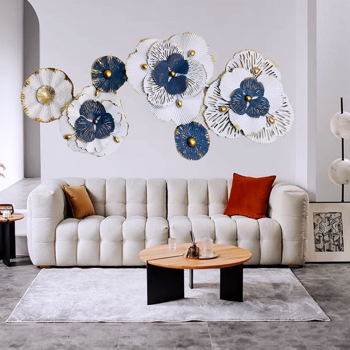 Artistic Flower Wall Sculpture Bowlift