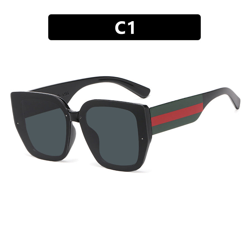 Women's oversized sunglasses with a fashionable frame and UV protection Bowlift