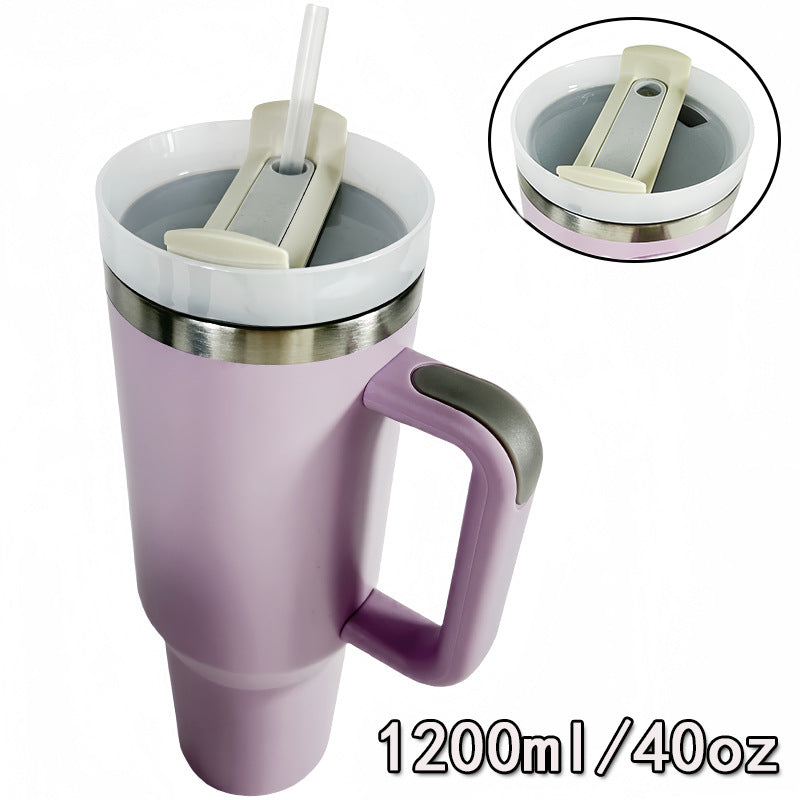 Women's Insulated Drinking Cup with Practical Handle Bowlift