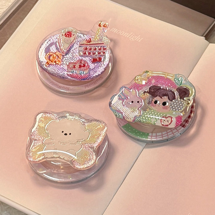Kawaii Elephant Smartphone Finger Holder Case Bowlift
