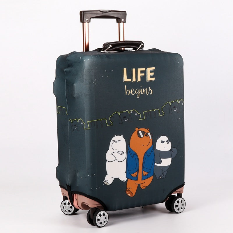 Patterned Hard Shell Luggage Bowlift