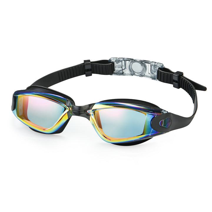 Swim goggles with adjustable head strap and anti-fog technology Bowlift