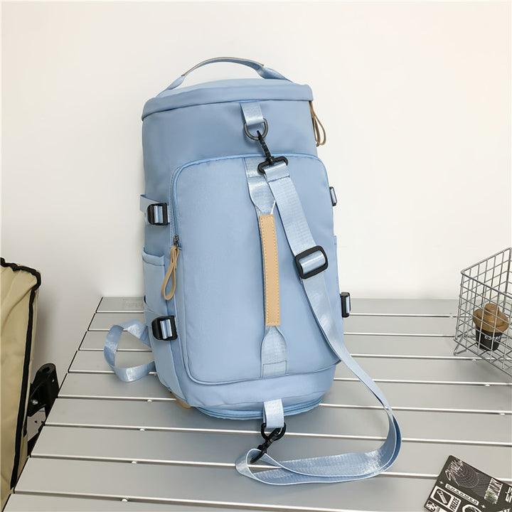 Multifunctional sports and travel bag with outdoor features Bowlift