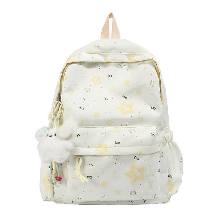 Playful Star-Themed School Backpack