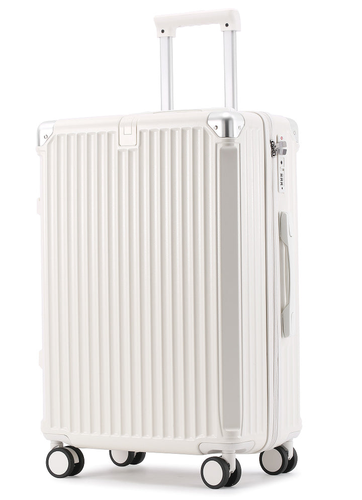 High-Durability Textured Hard-Shell Suitcase Bowlift