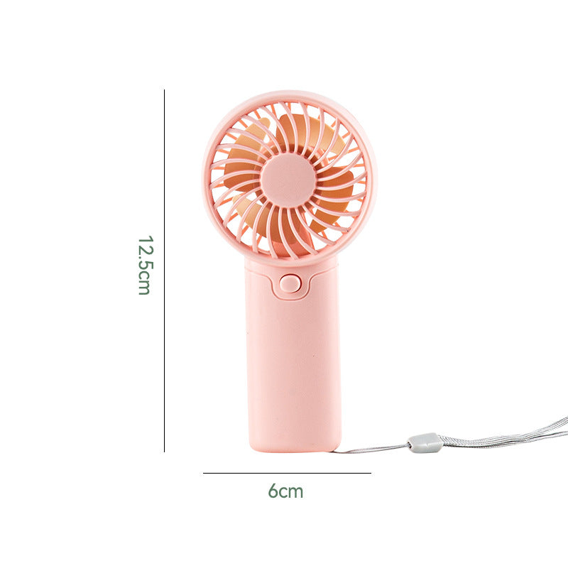 Unisex Portable Hand Fan with Ergonomic Grip Bowlift