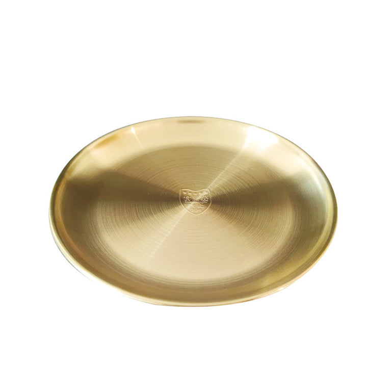 Brushed Stainless Steel Dinner Plate Bowlift
