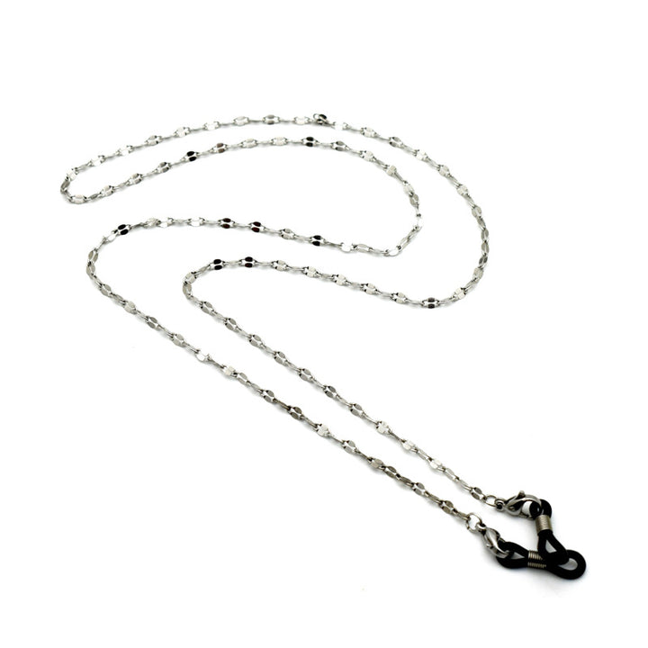 Stylish Silver Chains Eyewear Retainer Bowlift