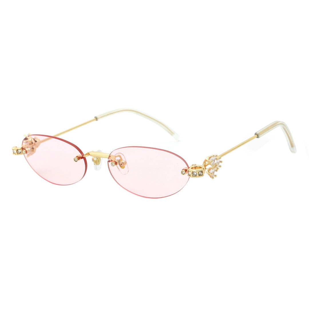 Ladies Designer Sunglasses with Luxurious Embellishments Bowlift