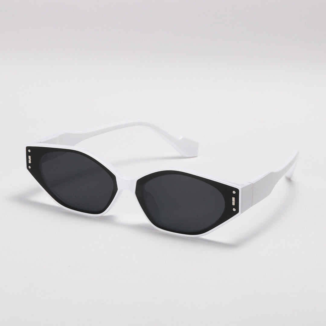 Women's geometric sunglasses in futuristic design Bowlift