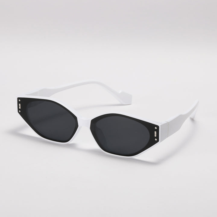 Women's geometric sunglasses in futuristic design Bowlift