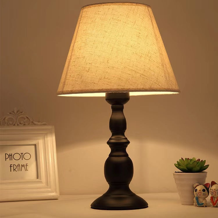 Elegant Fabric Shade Table Lamp