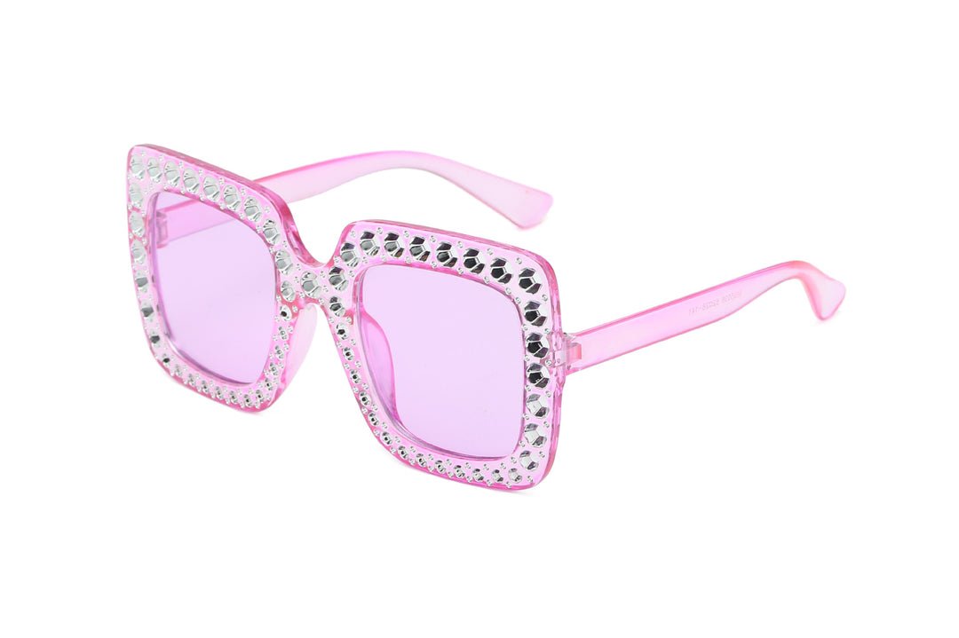 Oversized Decorative Frame Sunglasses Bowlift