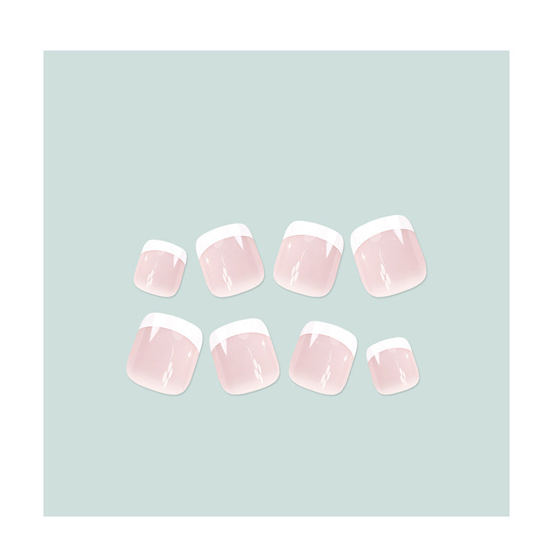 French Toenail Art Bowlift