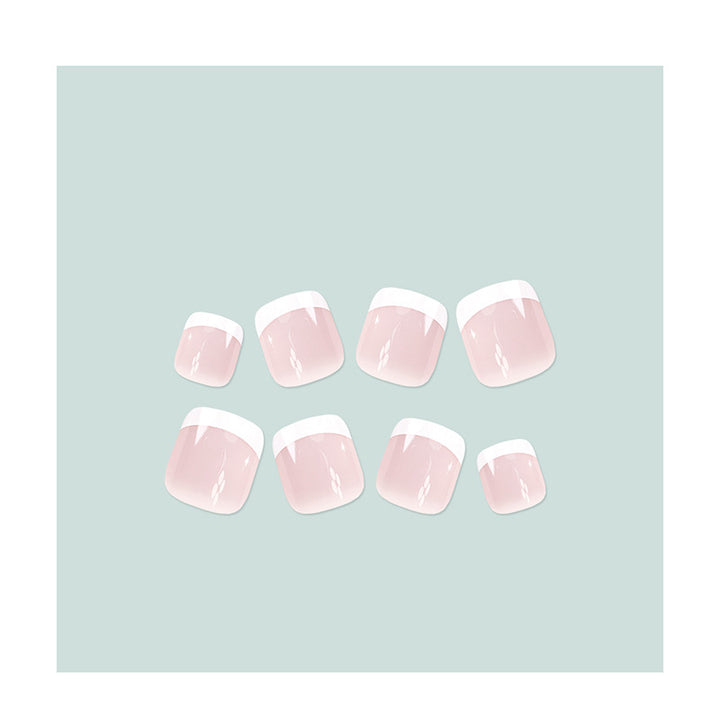 French Toenail Art Bowlift
