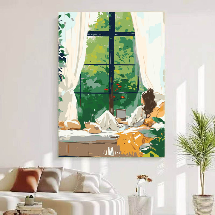 Cozy Lifestyle Canvas Art Bowlift
