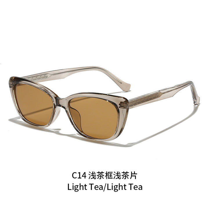 Ladies fashionable cat-eye sunglasses with UV protection and stylish frame Bowlift