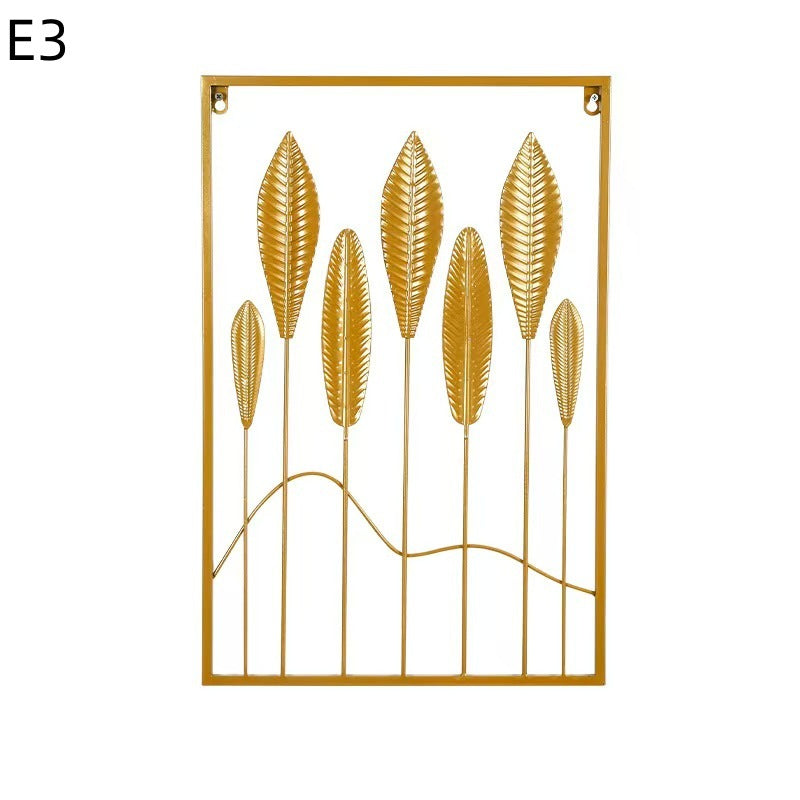 Floral Metal Wall Artwork Bowlift