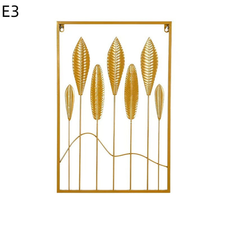 Floral Metal Wall Artwork Bowlift