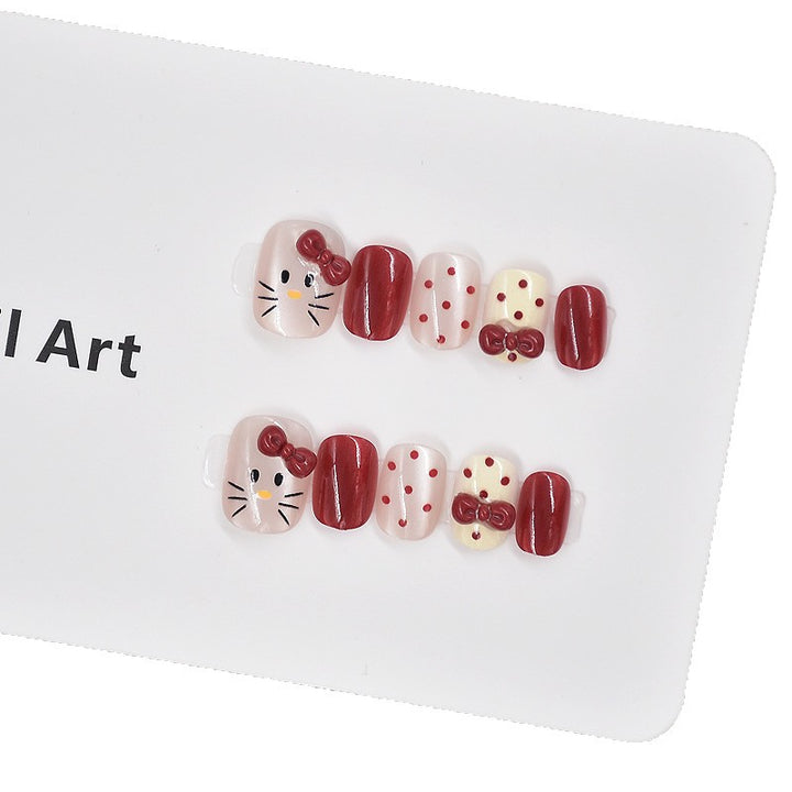 Character-Themed Nail Art Set Bowlift