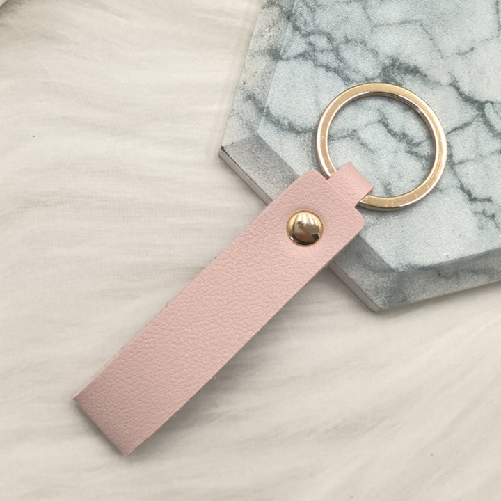 Unisex keychain made of high-quality artificial leather with stylish design Bowlift