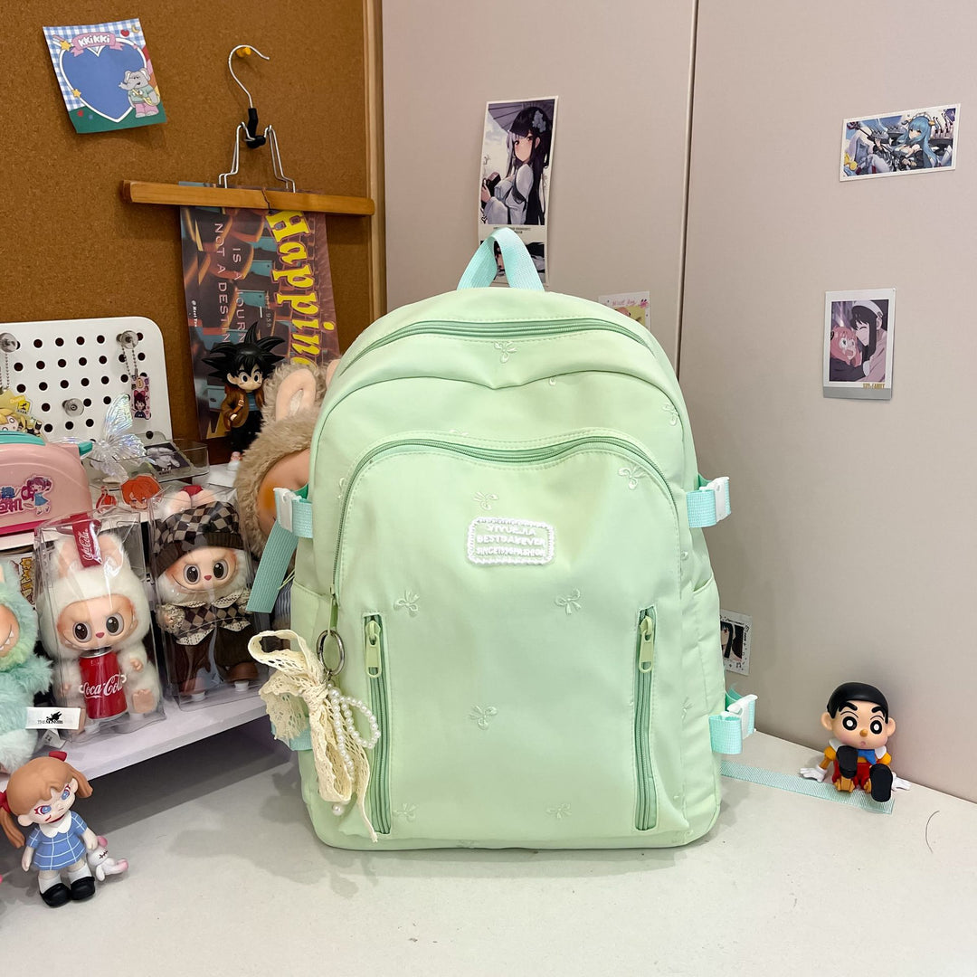 Stylish Floral Embroidered Backpack