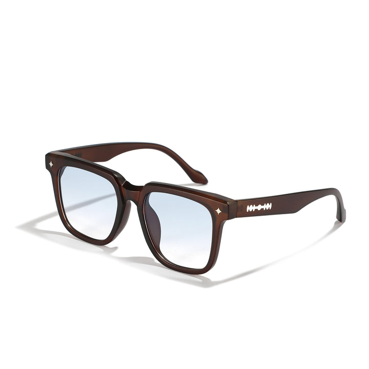 Women's Fashion Square Sunglasses with Stylish Tortoise Shell Design Bowlift