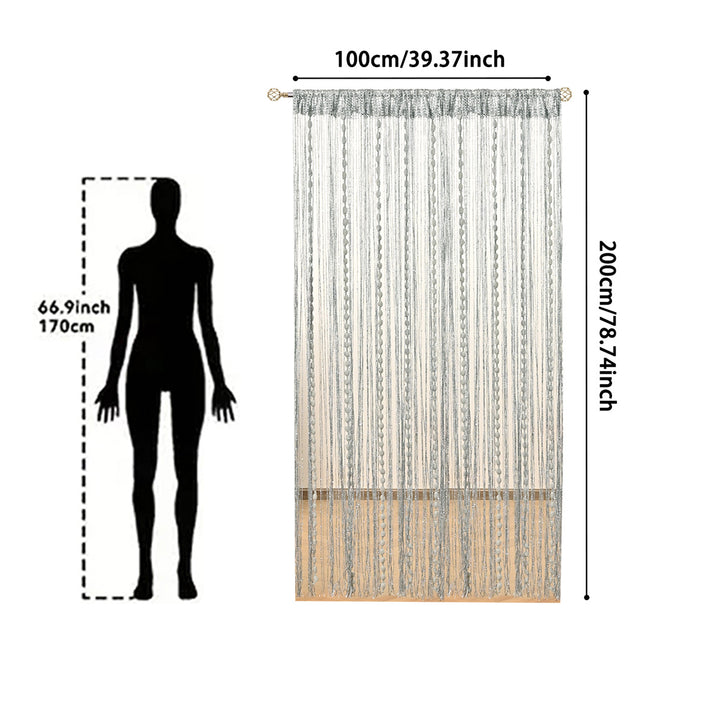 Decorative Beaded Curtain