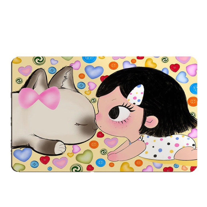 Adorable Cartoon Character Bath Mat Bowlift