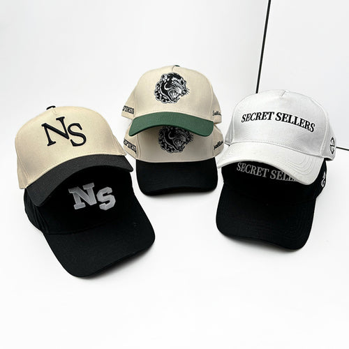 Women's Elegant Baseball Cap with High-Quality Embroidery Bowlift