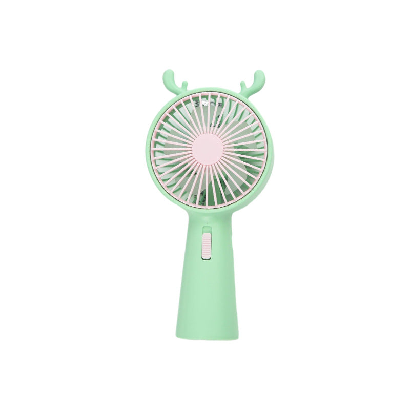 Creative Rabbit Ears Handheld Fan Bowlift