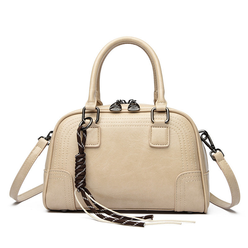 Elegant Structured Satchel Bowlift