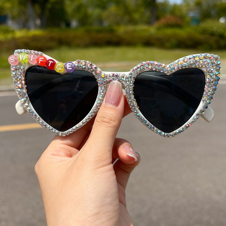 Statement Heart-Shaped Sunglasses Bowlift 1787141240