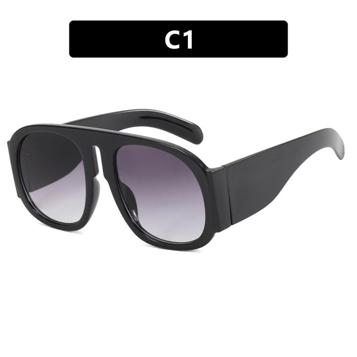 Women's oversized sunglasses with wide frame and high UV protection Bowlift