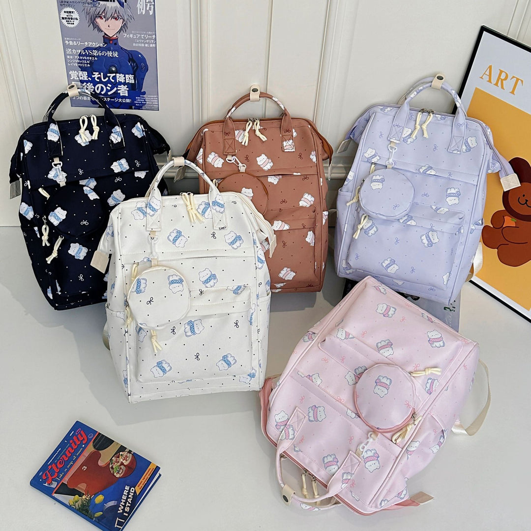 Playful Printed Diaper Backpack Bowlift