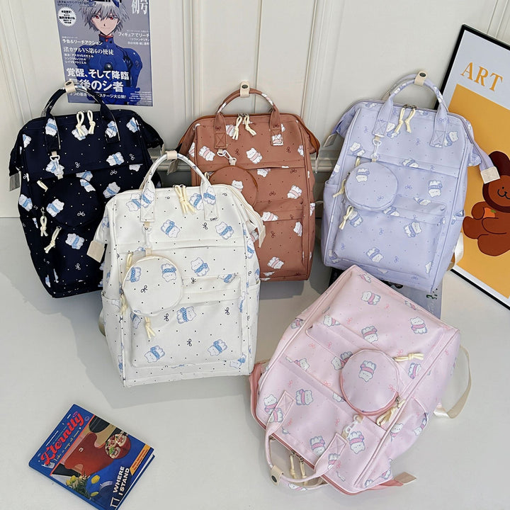 Playful Printed Diaper Backpack Bowlift