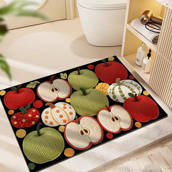 Decorative Fruit-Themed Area Rug Bowlift