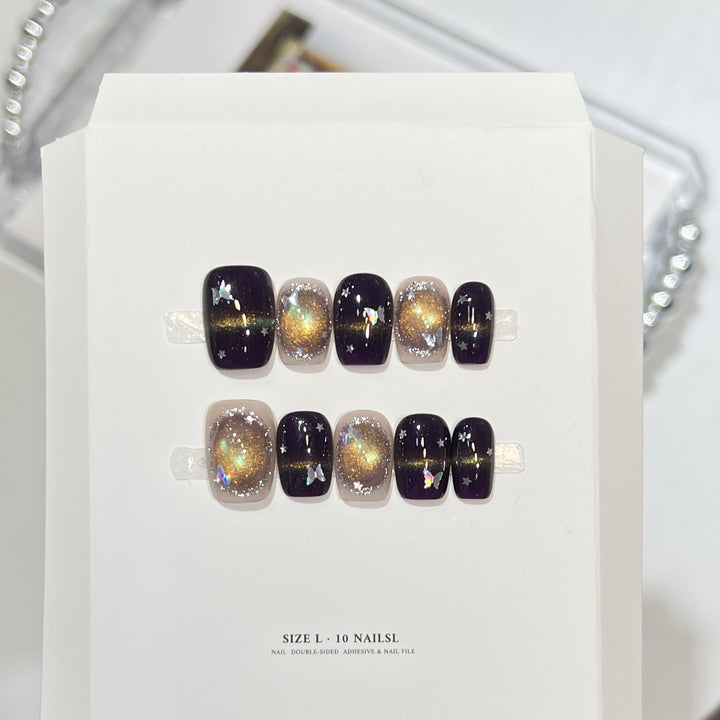 Starry Gradient Nail Art Set Bowlift